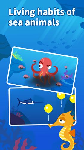 Sea Animals：DuDu Puzzle Games Captura de pantalla 3