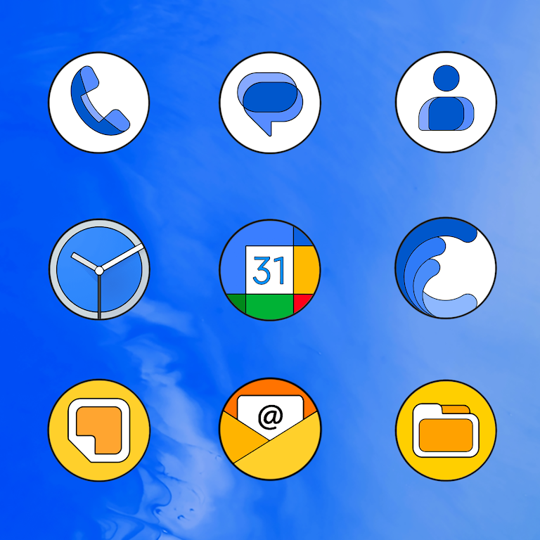 Pixly – Icon Pack Mod Скриншот 1