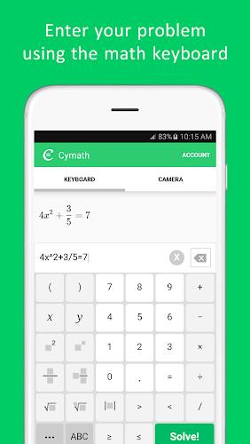 Cymath -  數學問題求解器應用截圖第3張