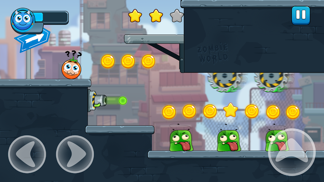 Ball Hero: Zombie city Mod Tangkapan skrin 4