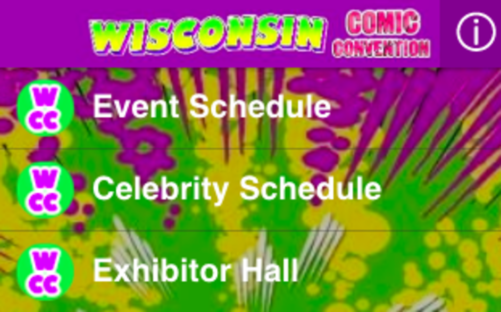 Wisconsin Comic Convention Captura de pantalla 3