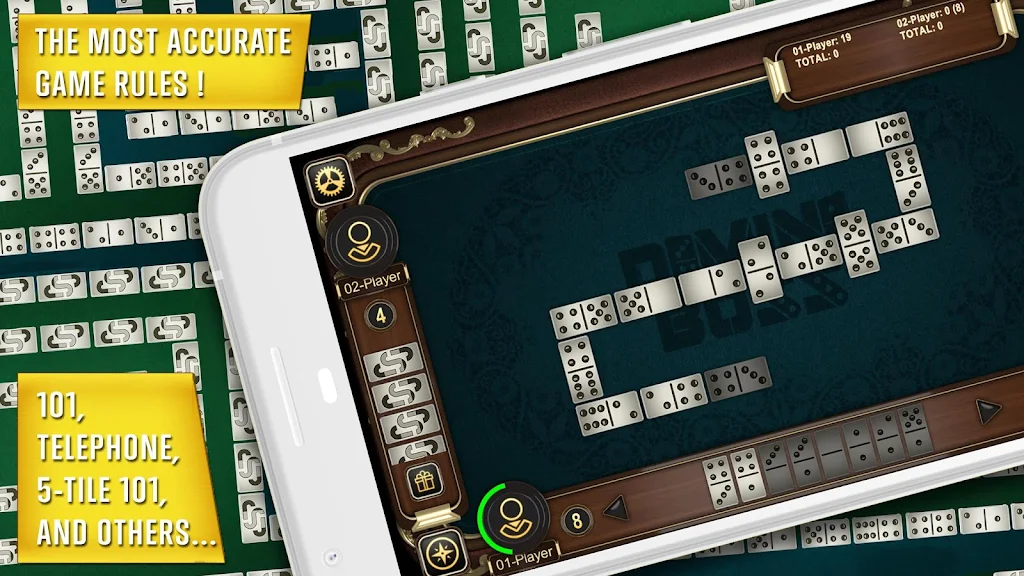 DominoBoss: Online Multiplayer Tangkapan skrin 2