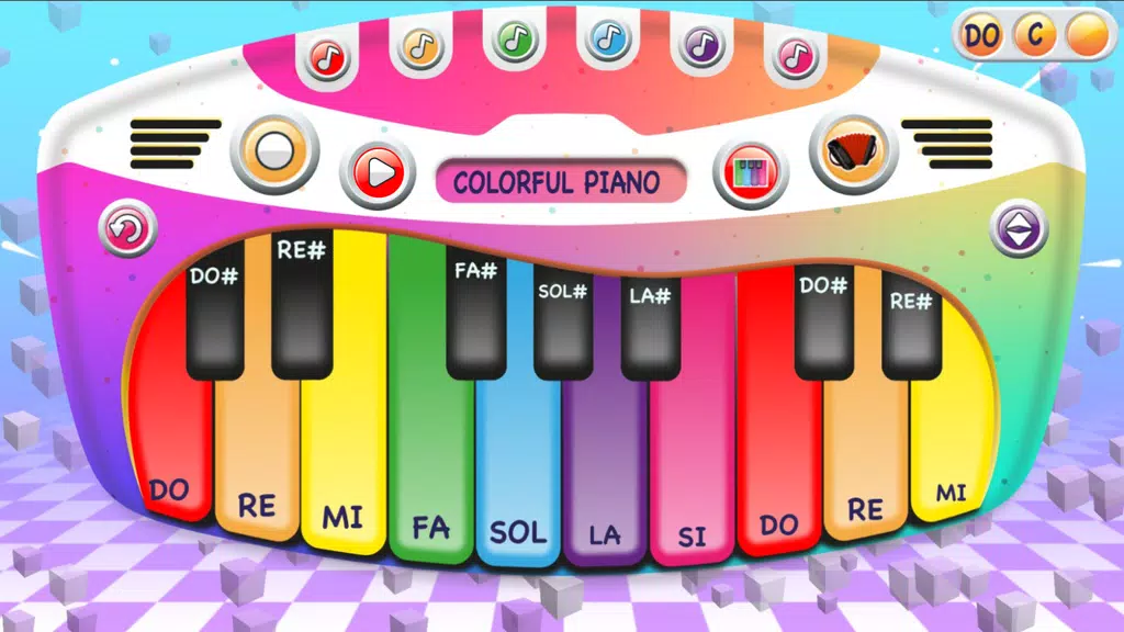 Colorful Piano應用截圖第1張