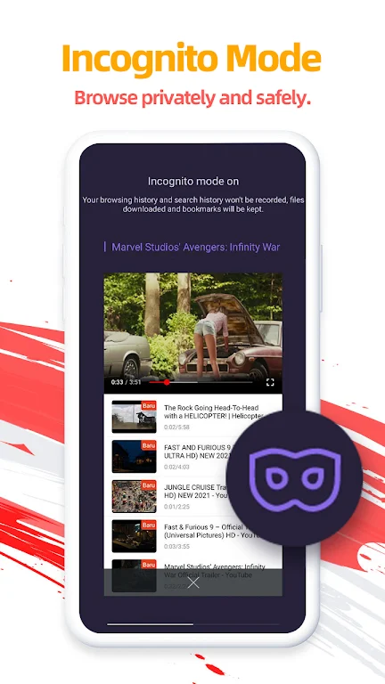 UC Browser Android スクリーンショット 1