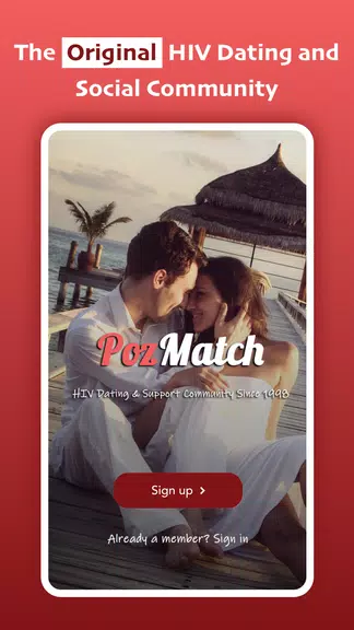 HIV Dating App For POZ Singles ภาพหน้าจอ 1