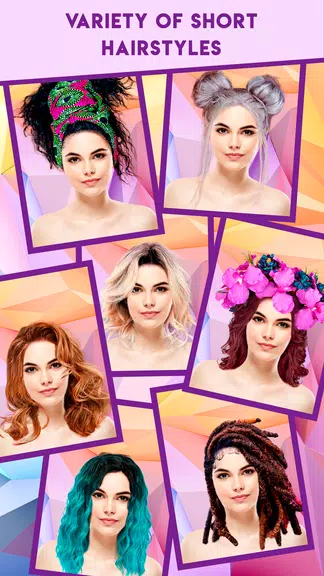 Woman Hairstyle Photo Editor應用截圖第2張
