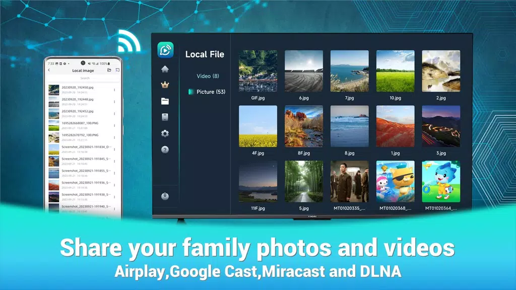 Mirrcast TV Receiver - Cast Screenshot 1
