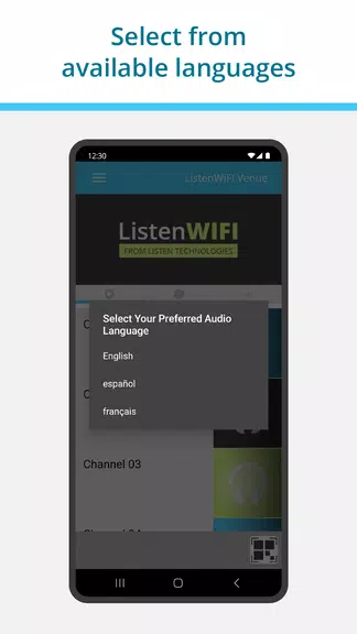 Schermata ListenWIFI 2