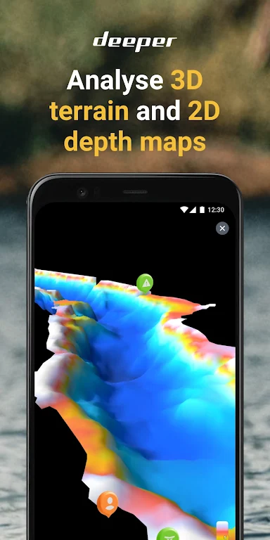 Fish Deeper - Fishing App Ekran Görüntüsü 2