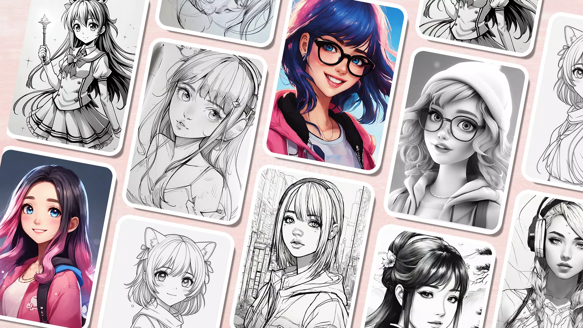 Draw Anime: AR Drawing Sketch Скриншот 3