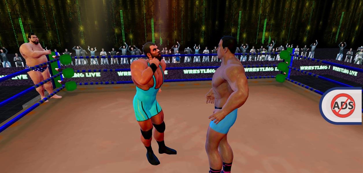 Tag Team Wrestling Games: Mega Cage Ring Fighting Screenshot 1