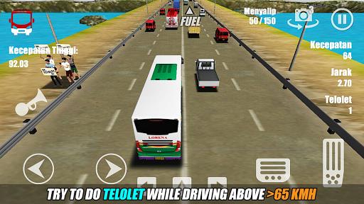 Telolet Bus Driving 3D Schermafbeelding 3