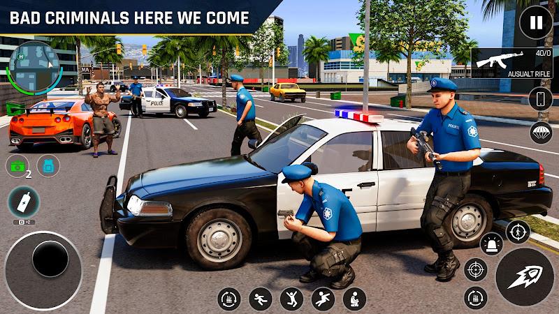 US Police Gangster Vegas Crime スクリーンショット 3