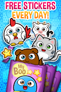 My Boo Album - Virtual Pet Sticker Book Captura de tela 2