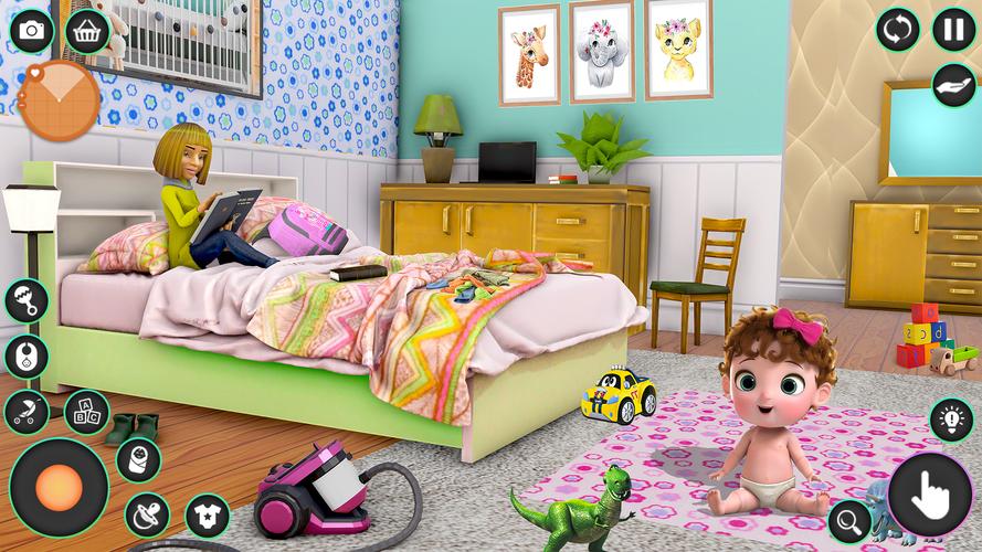 Mom Simulator Family Games 3D 스크린샷 4