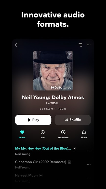 TIDAL Music: HiFi sound Screenshot 3