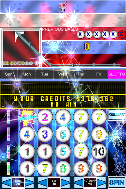 Slotto Balls™ Lottery Fruit Machine应用截图第1张