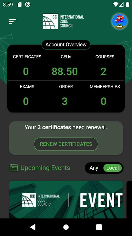myICC by the Code Council 스크린샷 3