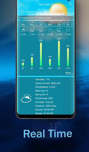 Weather and Radar Live Zrzut ekranu 1