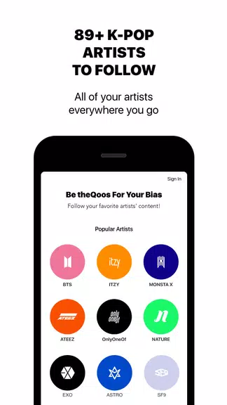 theQoos: K-Pop News, Friends, Music & Community ဖန်သားပြင်ဓာတ်ပုံ 2