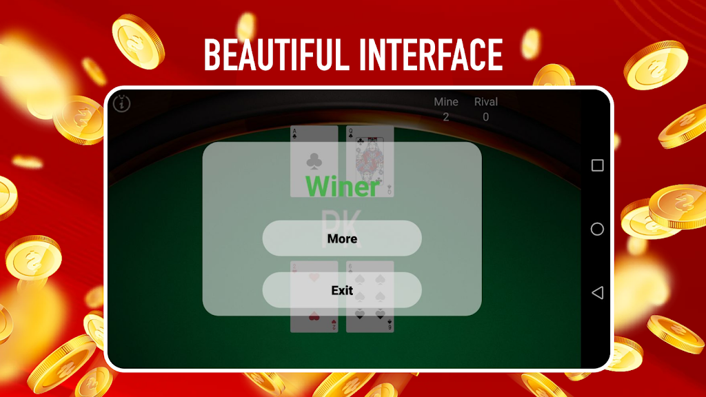 Fighter Baccarat ဖန်သားပြင်ဓာတ်ပုံ 3
