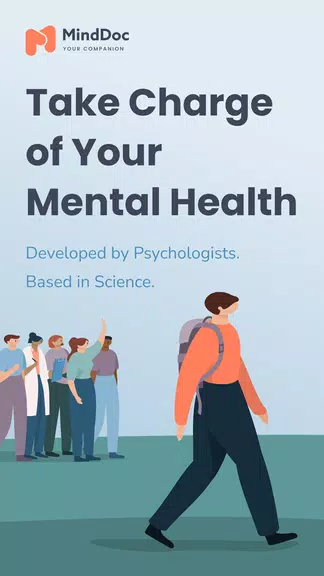 MindDoc: Mental Health Support Zrzut ekranu 1