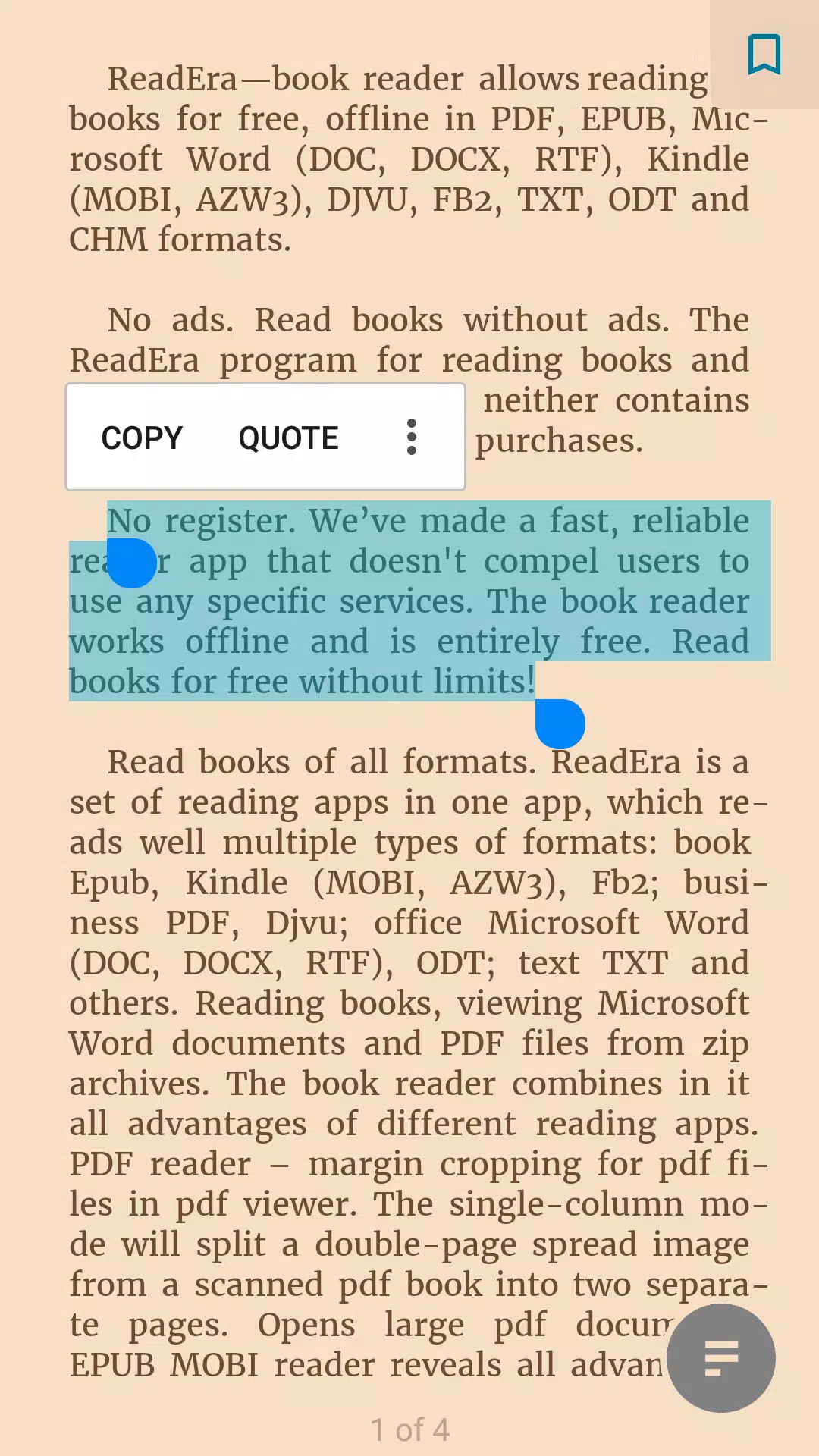 ReadEra – pdf, epub 电子书阅读器应用截图第4张
