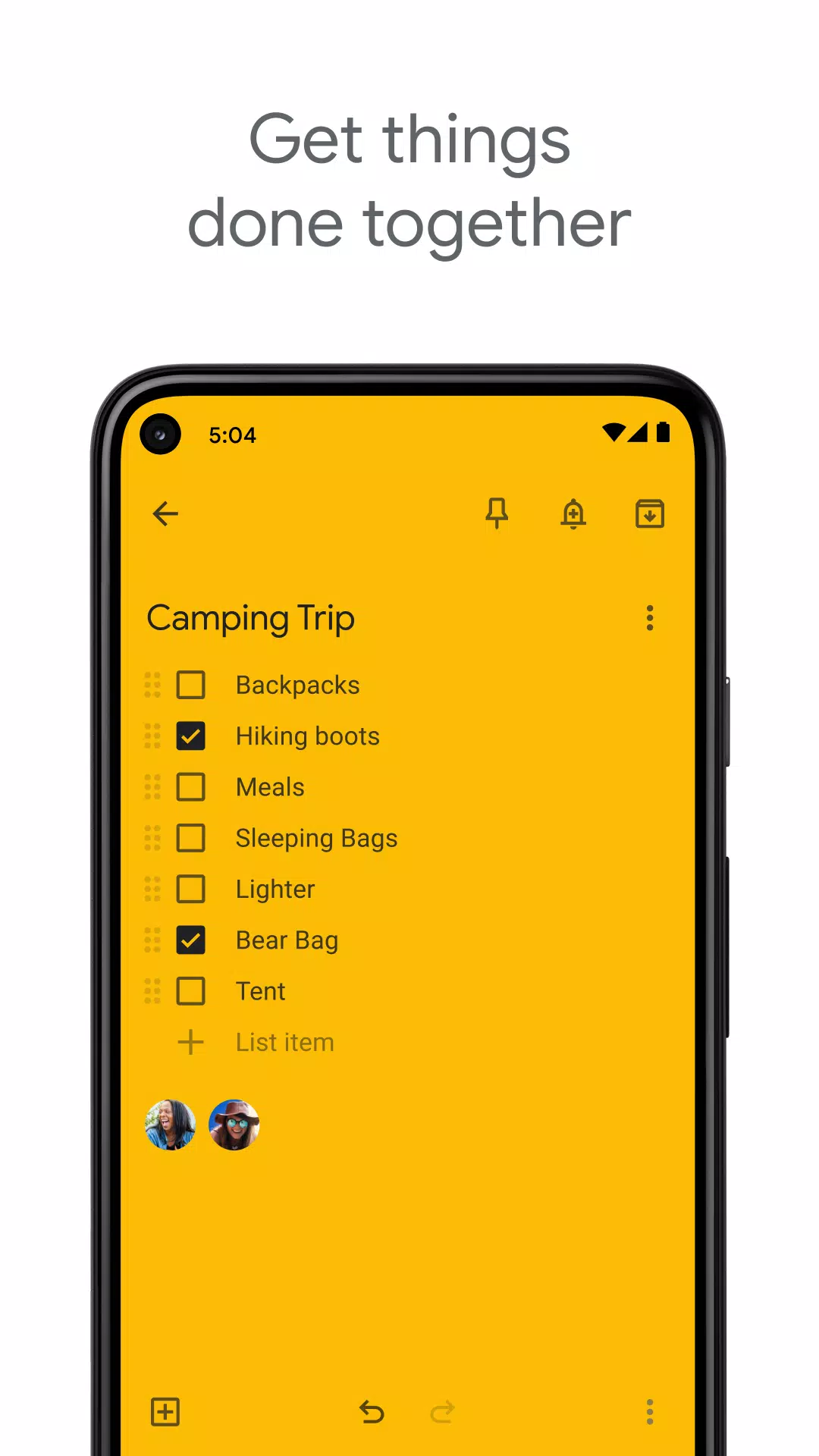 Google Keep – заметки и списки Скриншот 2