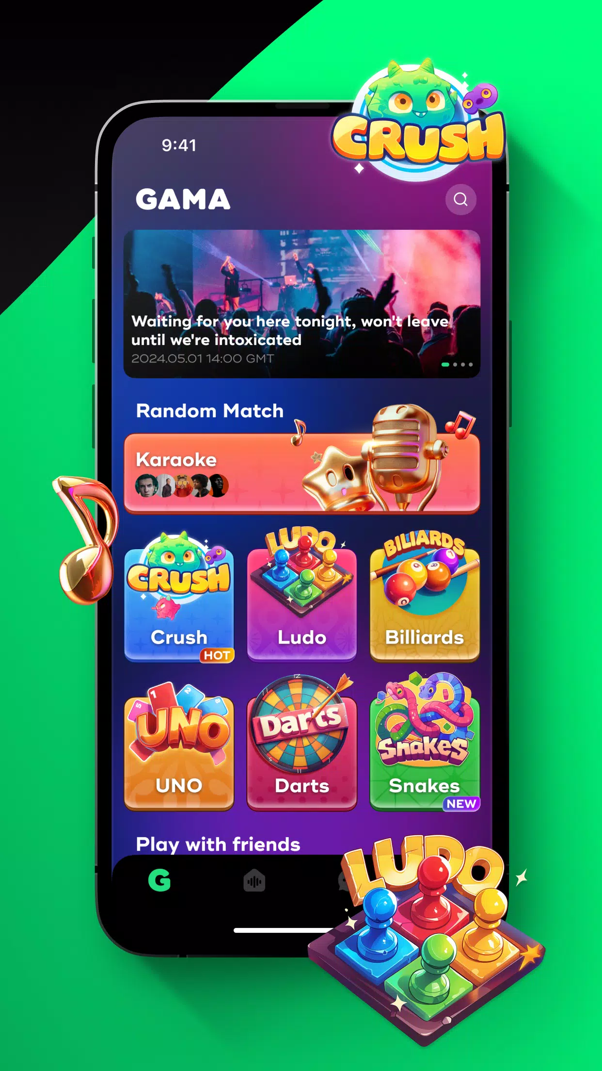Gama-Karaoke, Games&Parties应用截图第2张