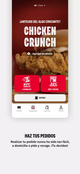 KFC APP - Ec, Co, Cl, Ar y Ve Schermafbeelding 2