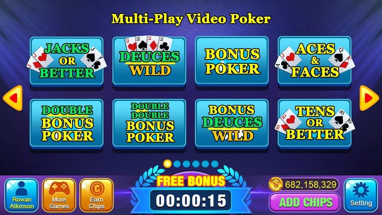 Video Poker Games - Multi Hand應用截圖第1張