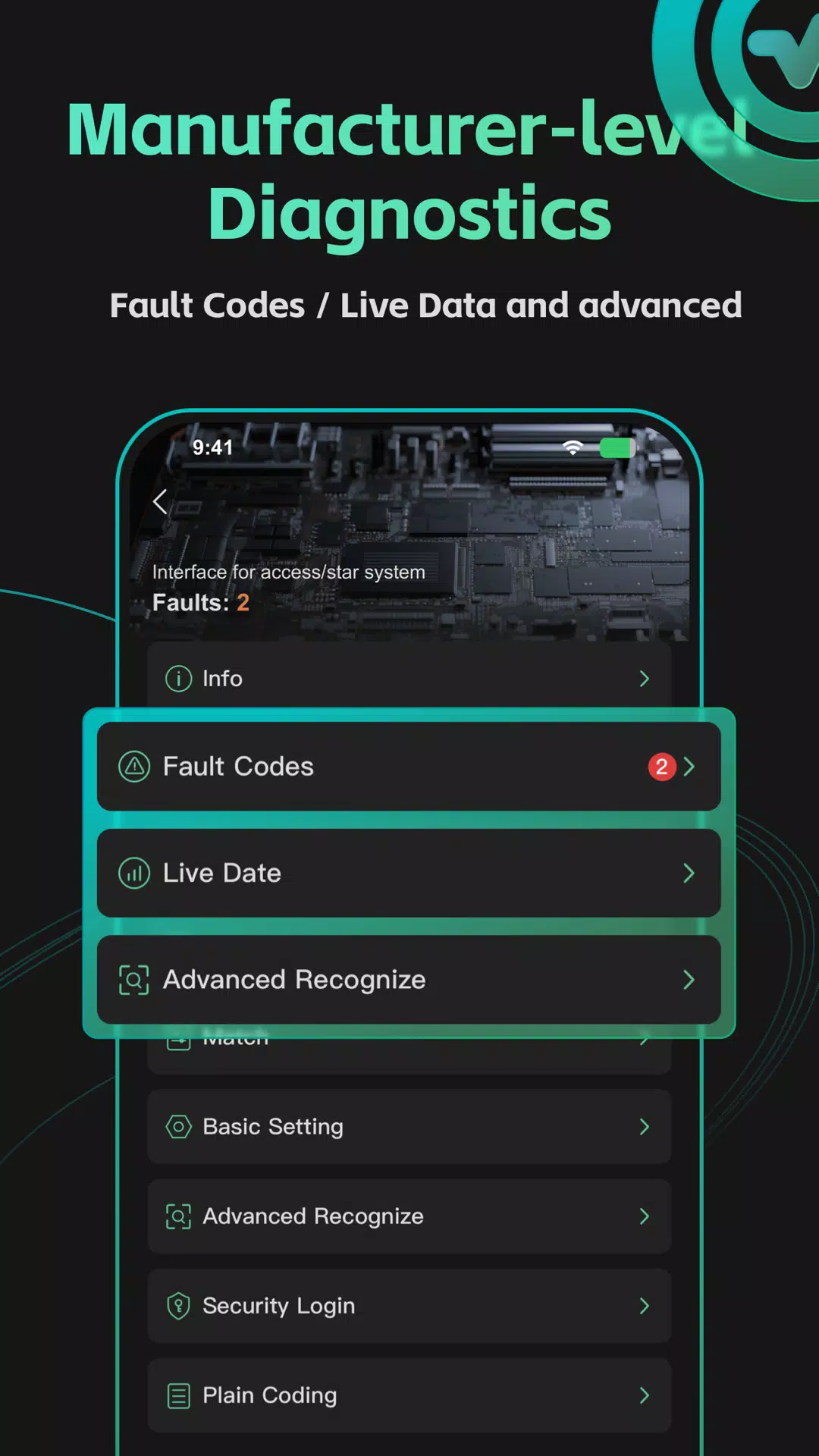 MotorSureVAGCar Diagnostics Screenshot 2