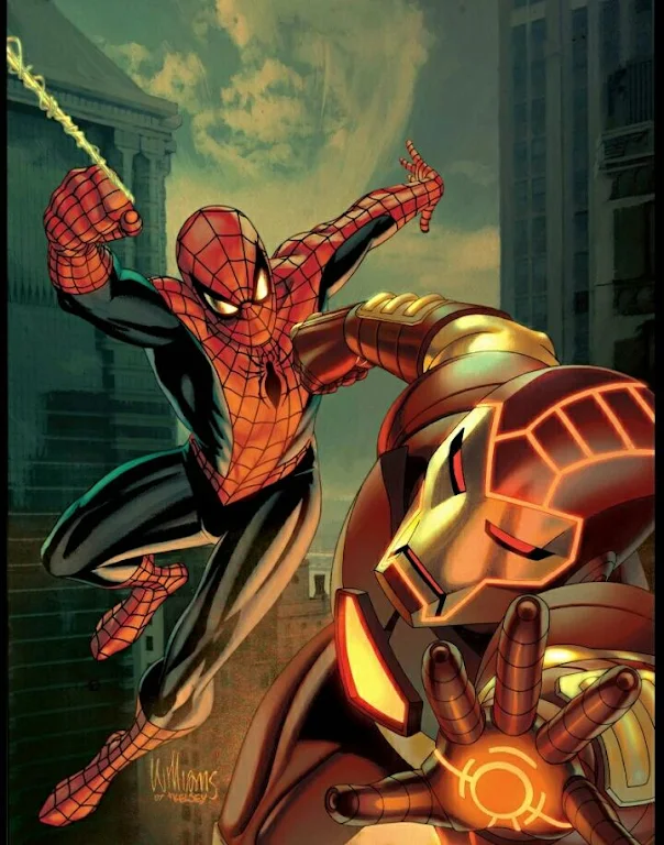 Spiderman vs Iron Man 3D Adventures Ekran Görüntüsü 2