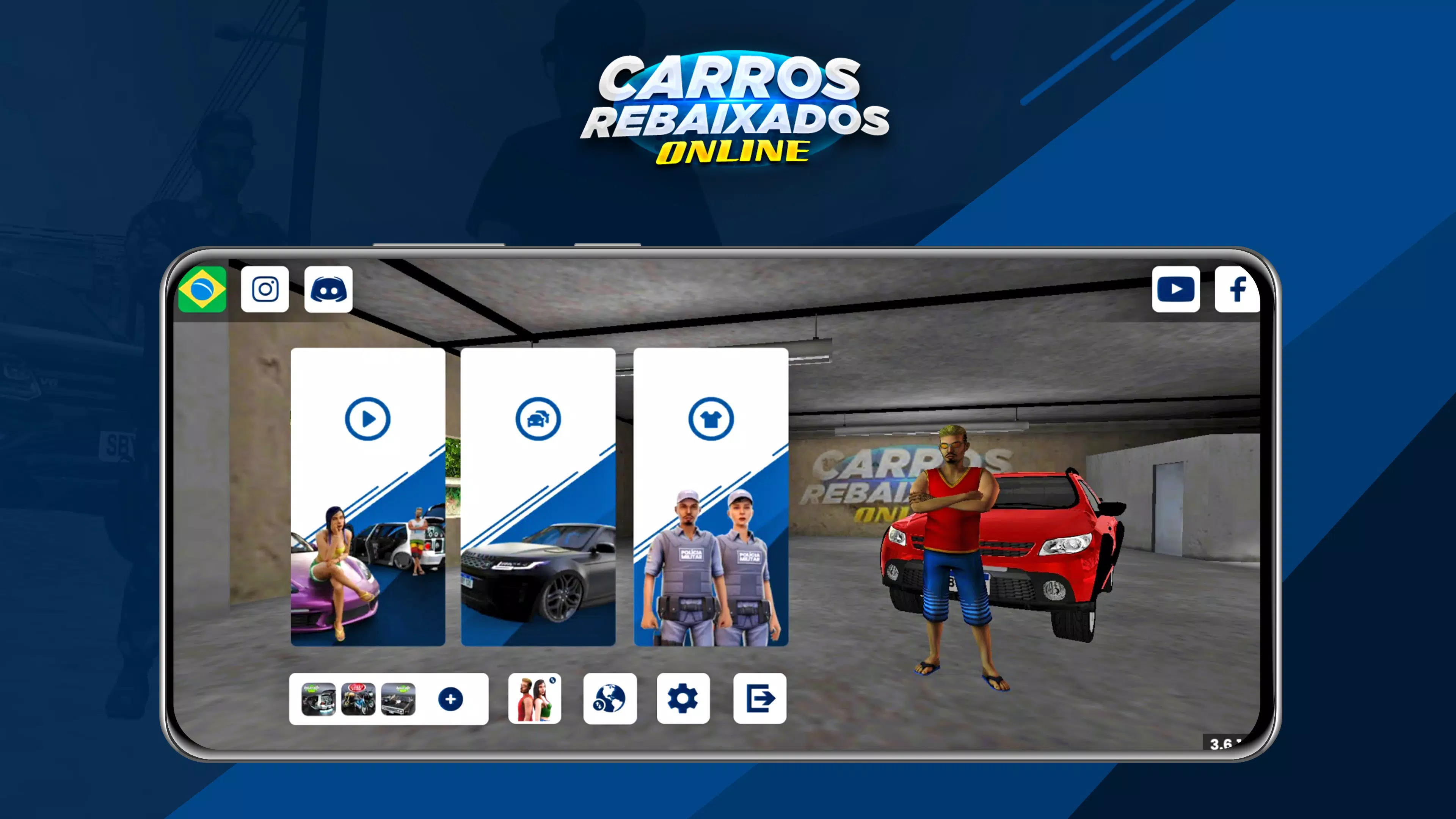 Carros Rebaixados Online Captura de pantalla 1