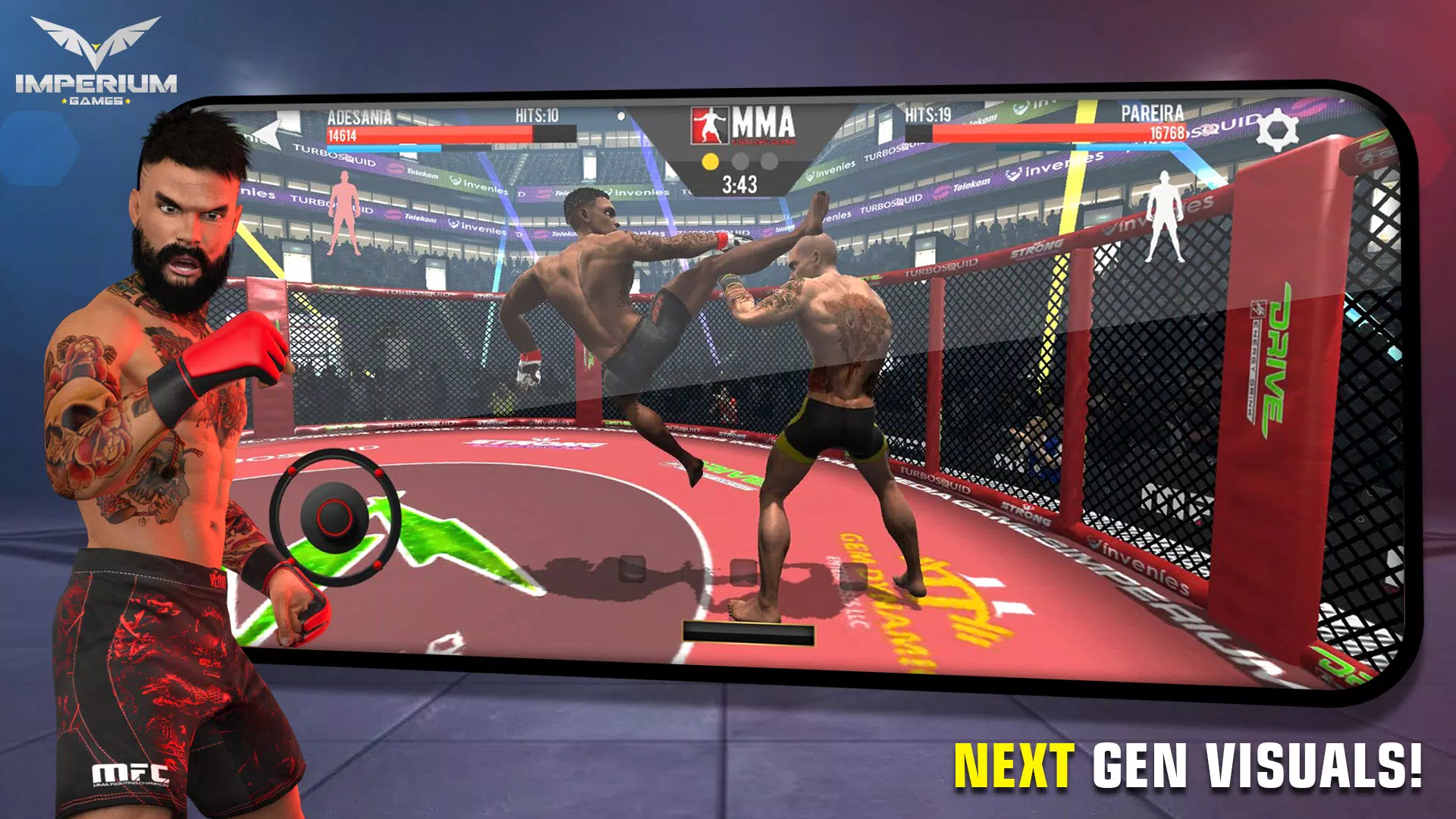 MMA Fighting Clash Captura de pantalla 1