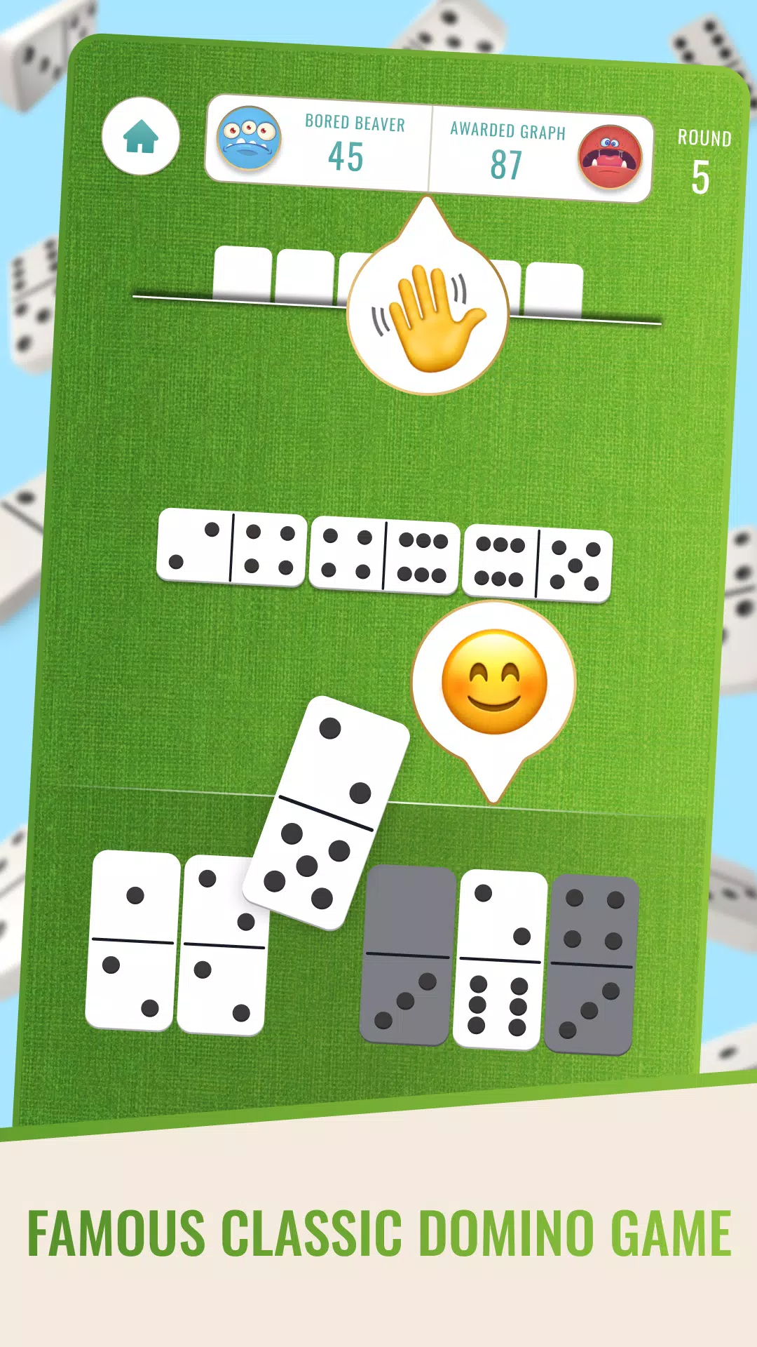 Classic Dominoes: Board Game Screenshot 1