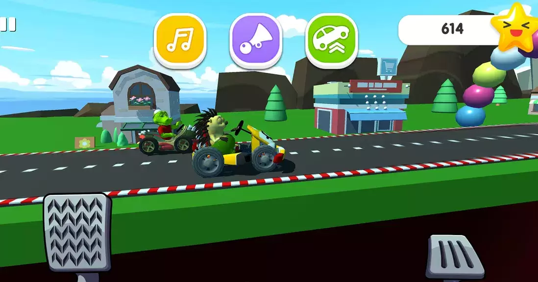 Fun Kids Cars Racing Game 2应用截图第1张