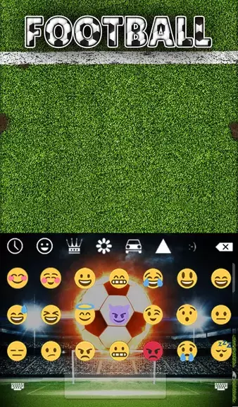 Football Keyboard & Wallpaper स्क्रीनशॉट 4