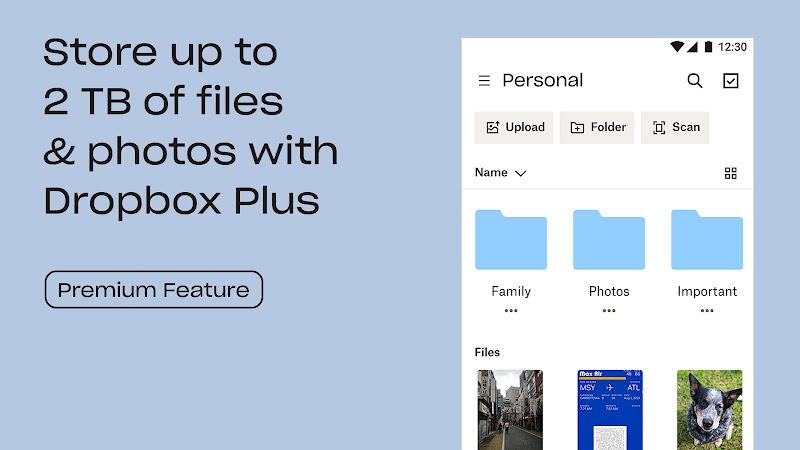 Dropbox: Secure Cloud Storage ภาพหน้าจอ 3