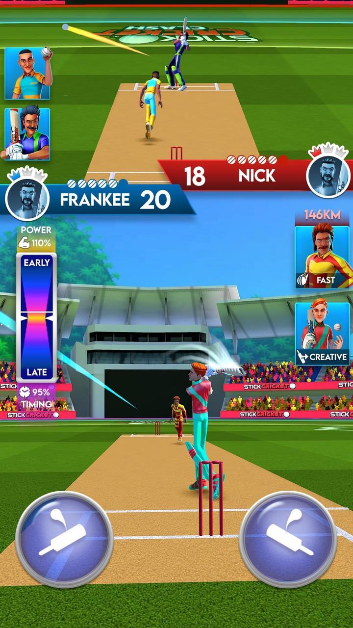 Stick Cricket Clash ဖန်သားပြင်ဓာတ်ပုံ 1