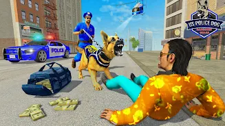 Schermata US Police Dog Crime Chase Game 2