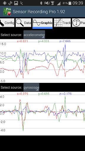 Sensor Recording Lite Schermafbeelding 4