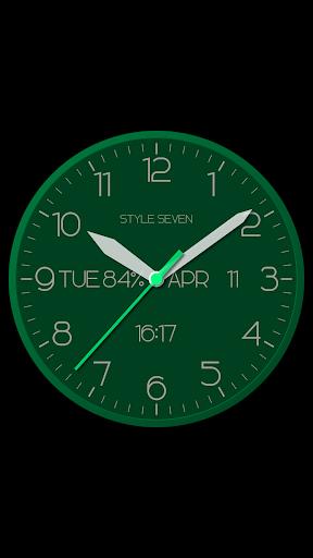 Modern Analog Clock-7 ภาพหน้าจอ 3