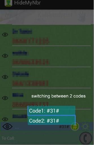Hide My phone number স্ক্রিনশট 3