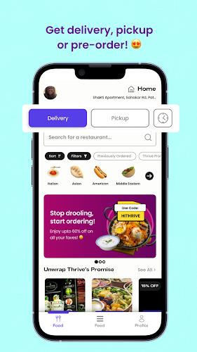 Thrive: Online Food Delivery Screenshot 4