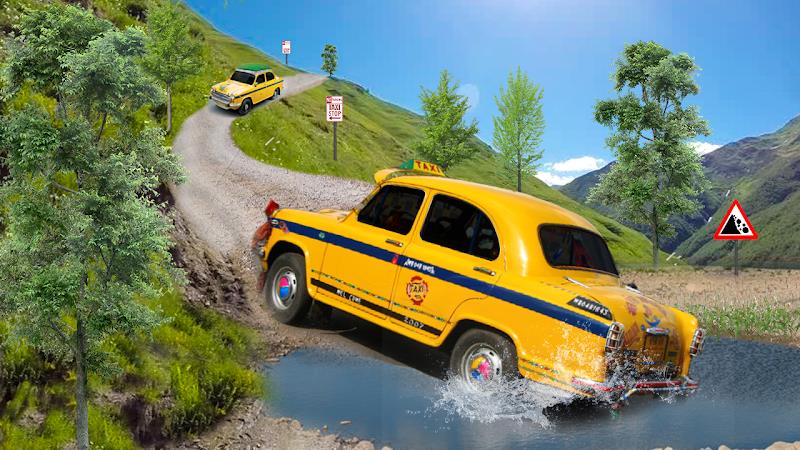 Offroad Taxi Driving Sim 2021 Ảnh chụp màn hình 2