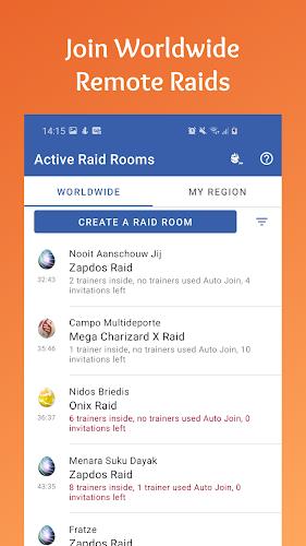 PokeRaid - Worldwide Remote Ra应用截图第1张