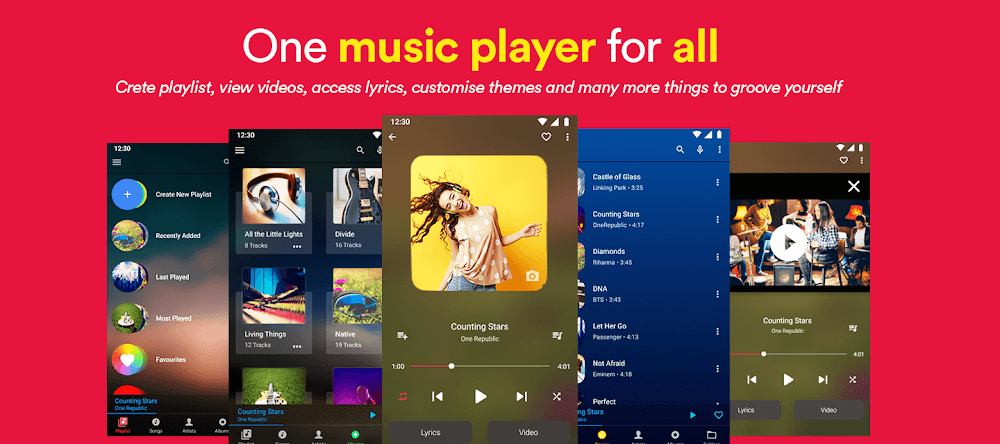 Musikplayer - Audify Player應用截圖第1張