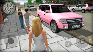 Offroad Pajero Car Simulator Ảnh chụp màn hình 3