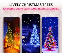 Christmas Tree Live Wallpaper ဖန်သားပြင်ဓာတ်ပုံ 1